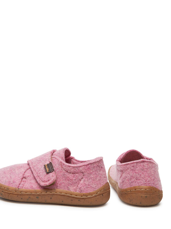 Froddo Froddo Пантофи Barefoot Wooly Slippers G1700341-10 M Розов