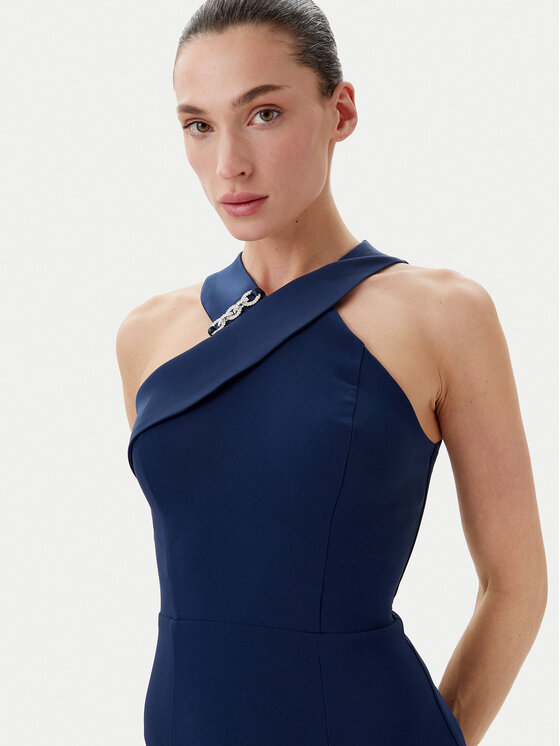 Rinascimento Rinascimento Abendkleid CFC0019847002 Dunkelblau Regular Fit