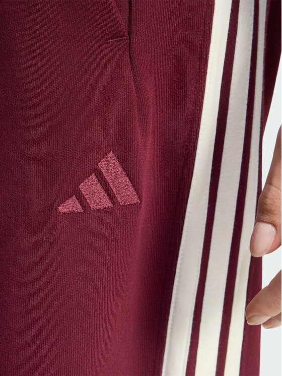 adidas adidas Spodnie materiałowe 164808 Czerwony Loose Fit