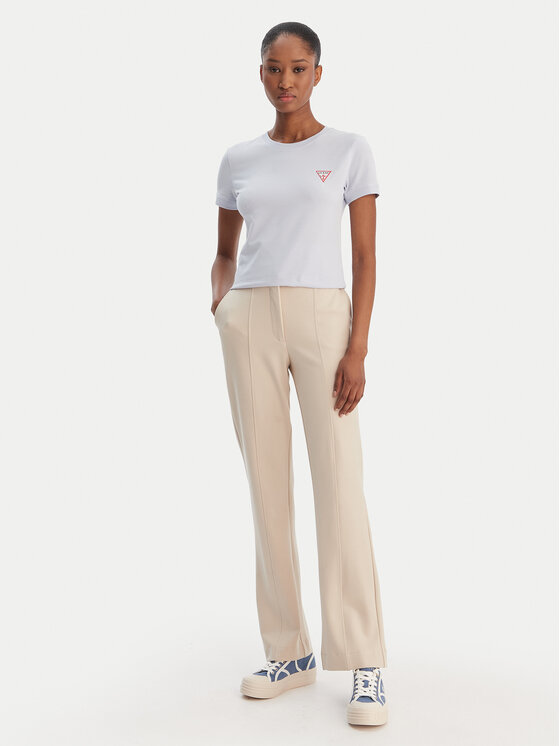 Guess Guess Футболка W2YI44 J1314 Блакитний Regular Fit