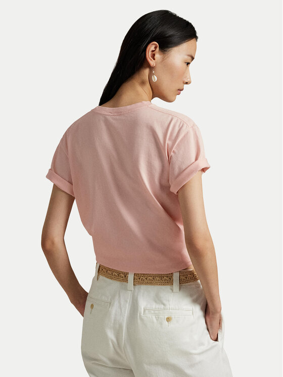 Polo Ralph Lauren Polo Ralph Lauren T-krekls 211965096001 Koraļļu Regular Fit