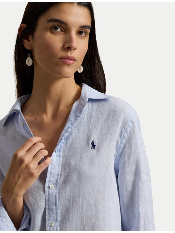 Polo Ralph Lauren Polo Ralph Lauren Koszula 211970730503 Błękitny Classic Fit