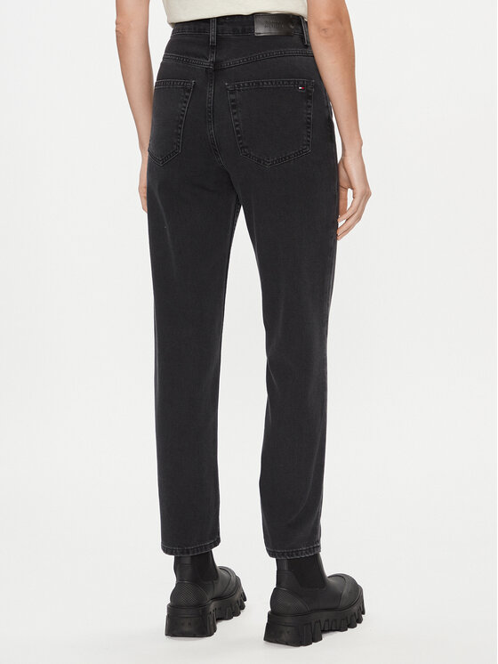 Tommy Hilfiger Tommy Hilfiger Traperice Classic WW0WW40288 Crna Straight Fit