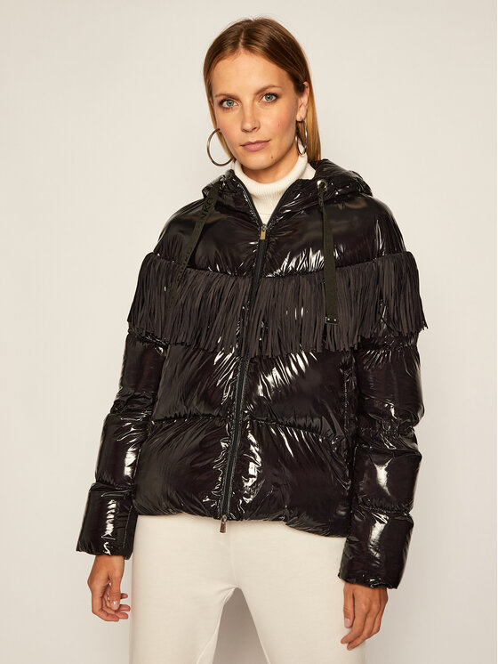 PINKO PINKO Зимно яке Donato Caban Al 20-21 BLK01 1G1540 Y6BJ Черен Regular Fit