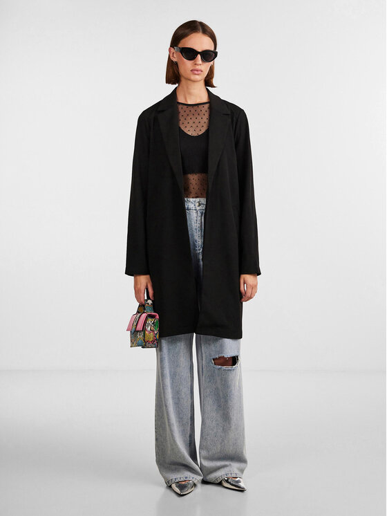 Pieces Pieces Cardigan 17140860 Negru Regular Fit