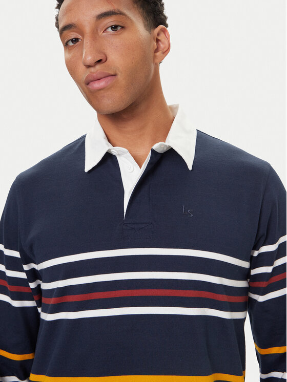 Levi's® Levi's® Polo marškinėliai Union Rugby A4845-0033 Tamsiai mėlyna Relaxed Fit