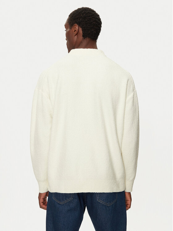 Calvin Klein Jeans Calvin Klein Jeans Sweter J30J326452 Écru Regular Fit