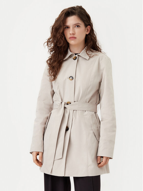 JDY JDY Vihmamantel Isadora 15338506 Beež Regular Fit
