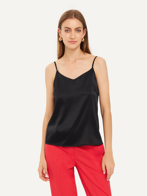 KMX Studio KMX Studio Bluzka 503370007 Czarny Straight Fit
