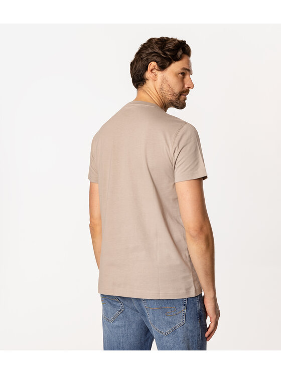 Lee Cooper Lee Cooper T-Shirt SIMPLE 1180 Beżowy Regular Fit