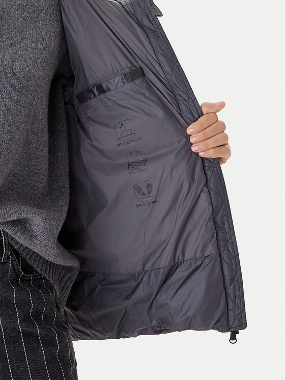 Bomboogie Bomboogie Пухено яке Rome GW6012TDLC5 Сив Regular Fit