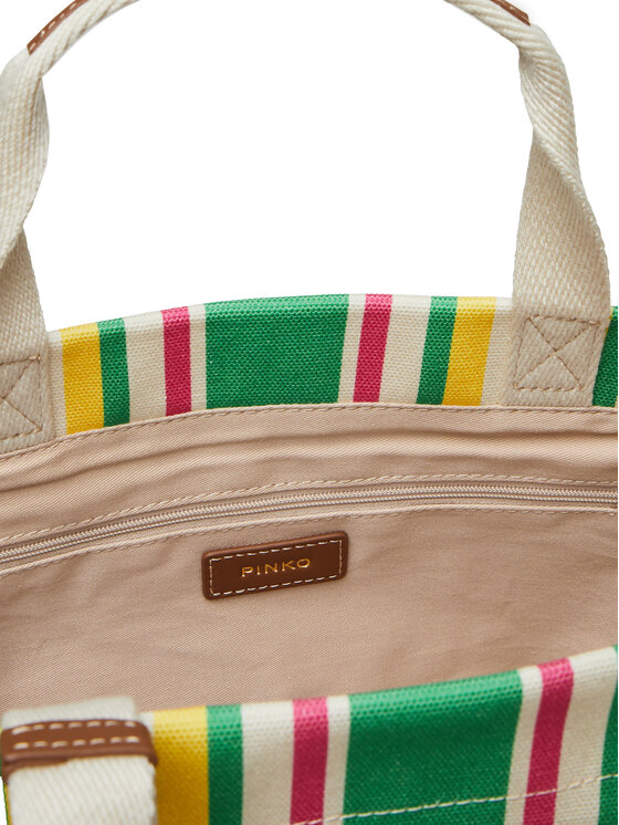 PINKO PINKO Τσάντα Shopping Bag Medium PE 25 PLTT 104753 A2G5 Πράσινο
