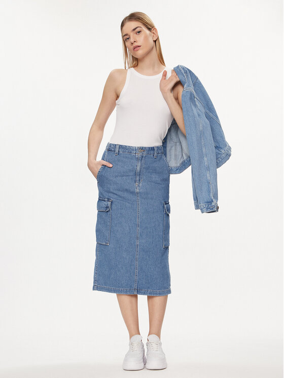 Levi's® Levi's® Top Dreamy A7326-0001 Bijela Slim Fit