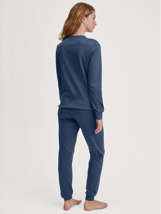 Calida Calida Piżama 45050 Granatowy Regular Fit