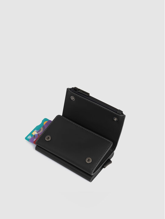 Piquadro Piquadro Etui na karty kredytowe 682 Czarny