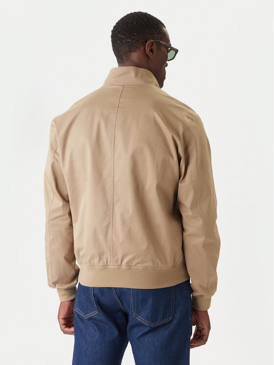 Lacoste Lacoste Bomberjacke BH7186 Beige Regular Fit