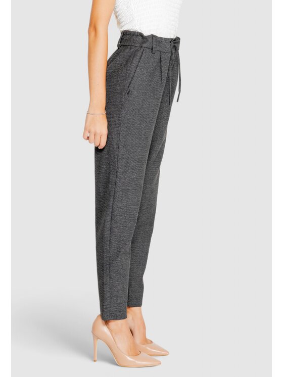 ONLY ONLY Pantaloni da donna ONLPOPTRASH-DELL EASY MEL PANT PNT Grigio Easy Fit