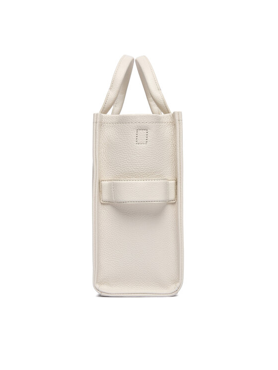 Marc Jacobs Geantă The Leather Medium Tote H004L01PF21 Écru