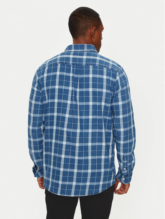Wrangler Wrangler Marškiniai 112357249 Mėlyna Regular Fit