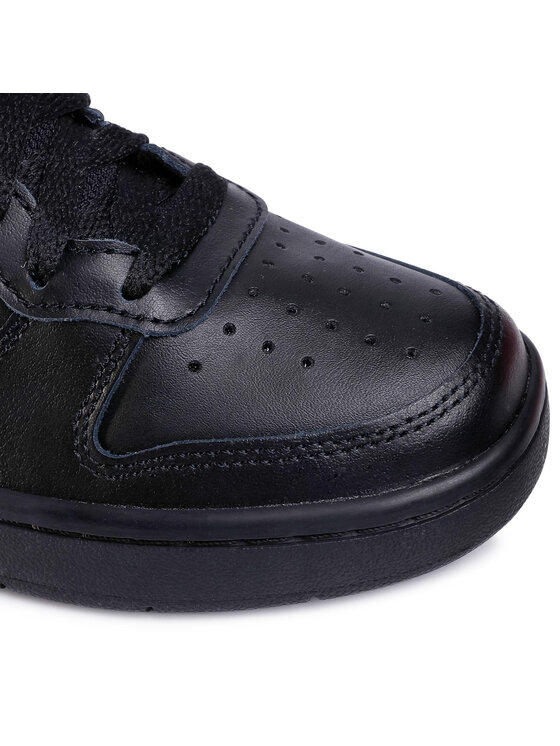 Nike Nike Αθλητικά Court Borough Mid 2 (GS) CD7782 001 Μαύρο