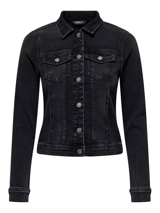 ONLY ONLY Džinsa jaka Wonder 15243147 Melns Regular Fit