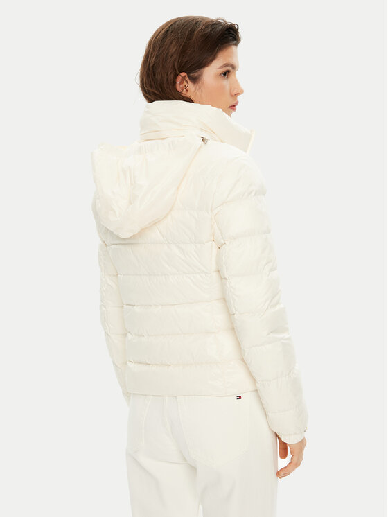 Tommy Hilfiger Tommy Hilfiger Pernata jakna WW0WW44980 Écru Regular Fit