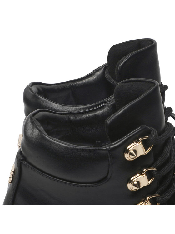 Guess Guess Туристически oбувки Issi FL8ISS LEL09 Черен