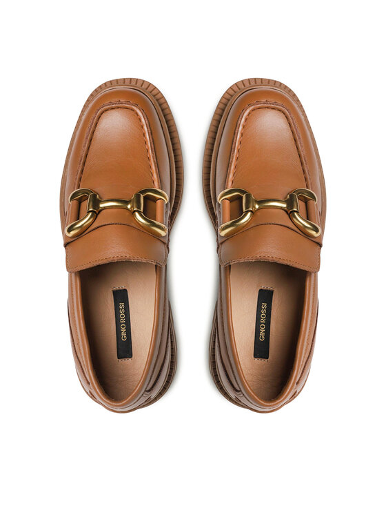 Gino Rossi Gino Rossi Loaferice 222FW107 Smeđa