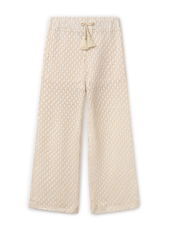 Mayoral Mayoral Pantaloni di tessuto 6535 Beige Relaxed Fit