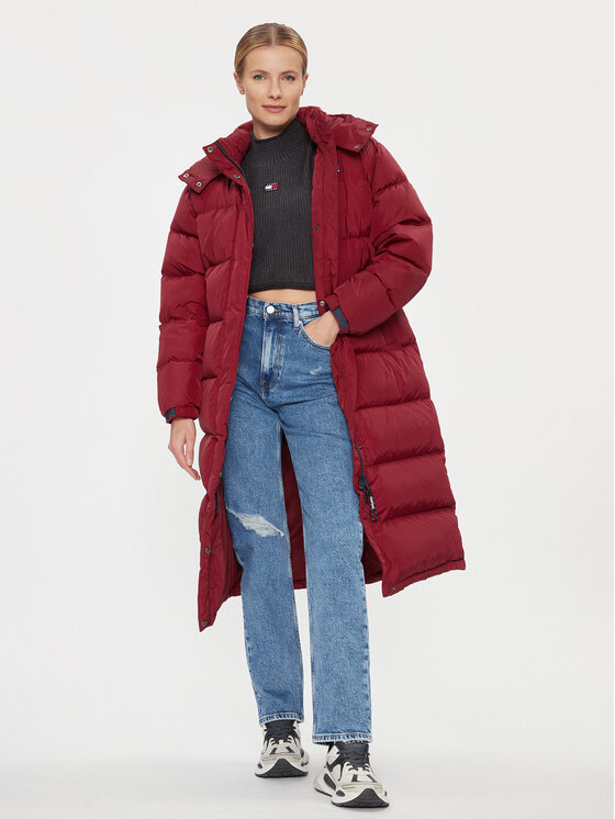 Tommy Jeans Tommy Jeans Pernata jakna Alaska DW0DW14287 Crvena Regular Fit