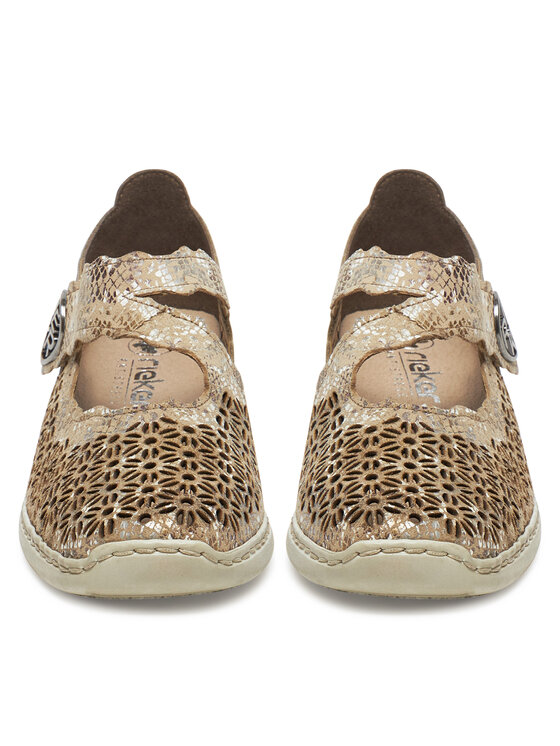 Rieker Rieker Halbschuhe 413G4-90 Beige