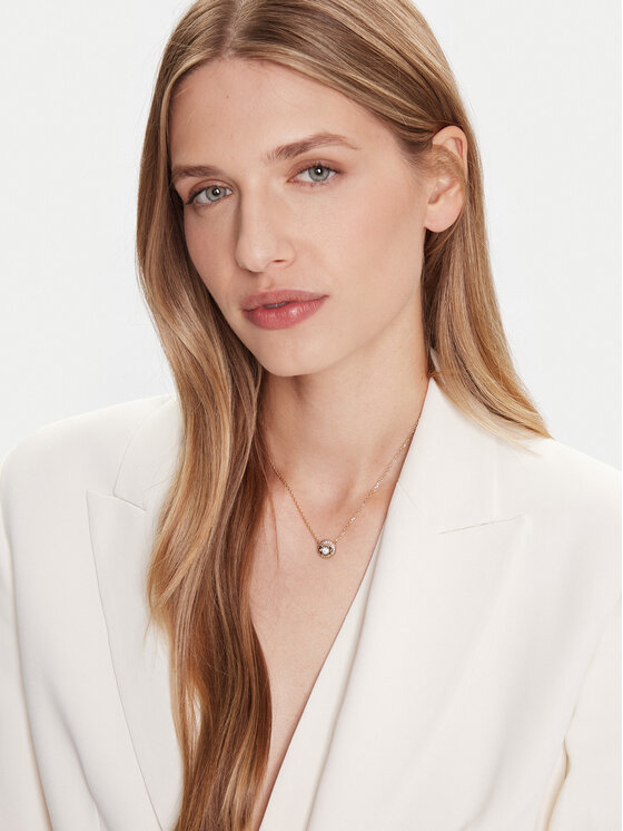 Guess Guess Naszyjnik JUBN05 515JW Złoty