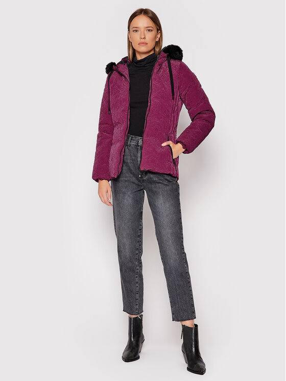Giubbotto piumino Snow 21WWEW01 Viola Regular Fit