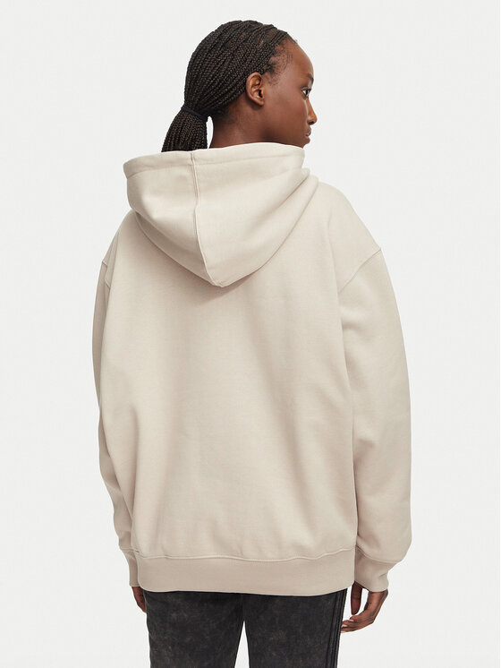 adidas adidas Pulóver Essentials Oversized Fleece Hoodie KR3591 Bézs Oversize