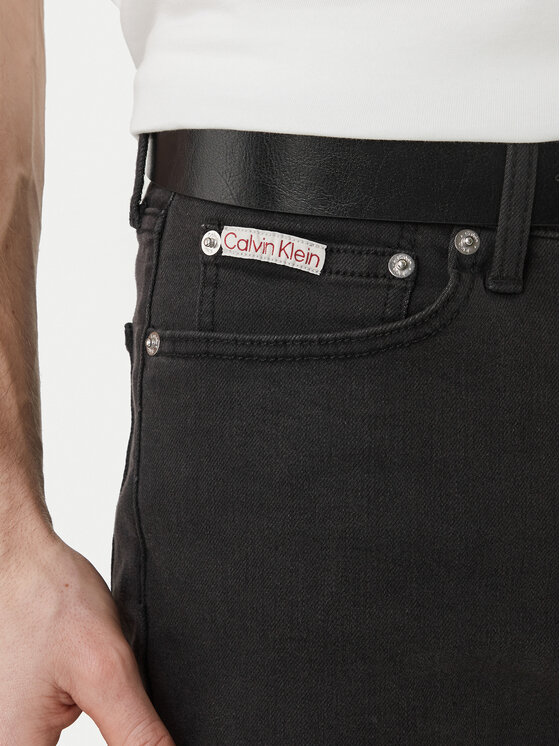 Calvin Klein Jeans Calvin Klein Jeans Džínové šortky LV04RF921G Černá Regular Fit
