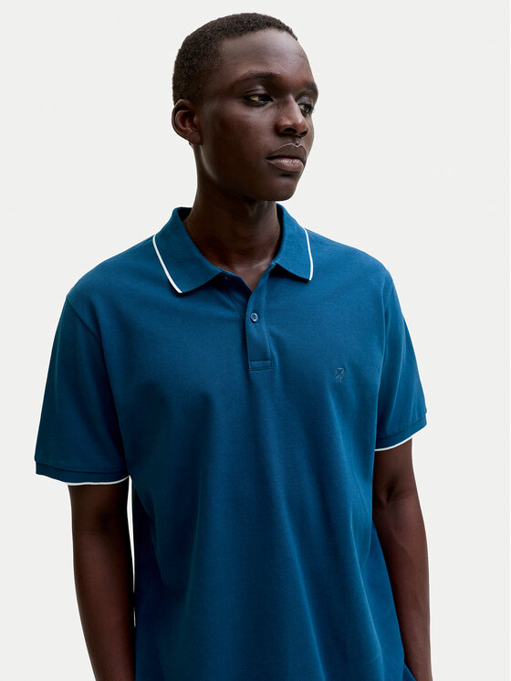 Jack & Jones Jack & Jones Polo Blaweston 12297755 Blu scuro Regular Fit