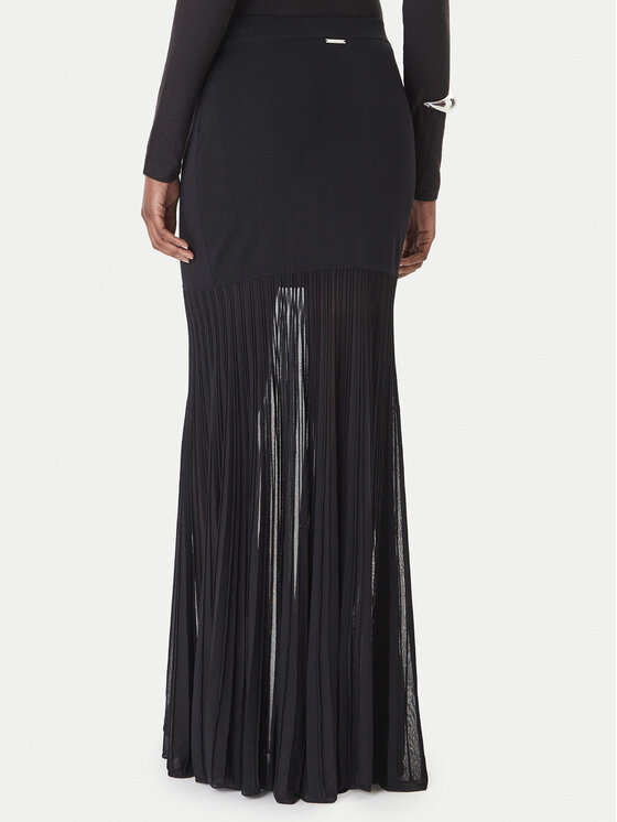MICHAEL Michael Kors MICHAEL Michael Kors Maxi sukňa MS670LHBFD Čierna Slim Fit