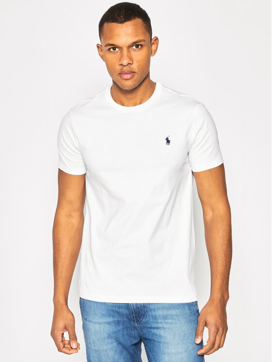 Polo Ralph Lauren Polo Ralph Lauren Póló 710680785 Fehér Custom Slim Fit
