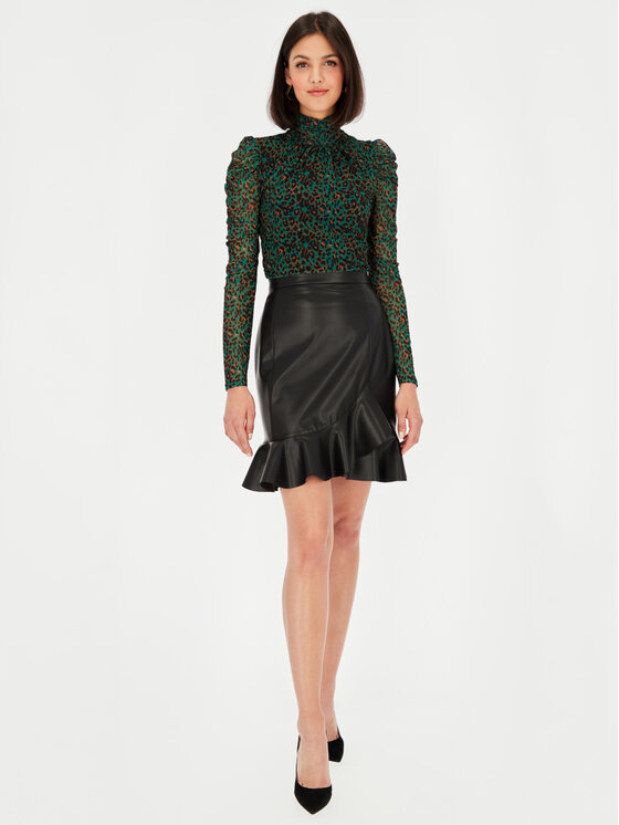 L’AF L’AF Spódnica mini Marula Czarny Slim Fit