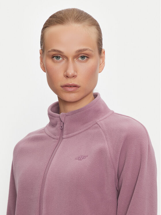 4F 4F Флісовий реглан 4FWMM00TFLEF294 Рожевий Regular Fit
