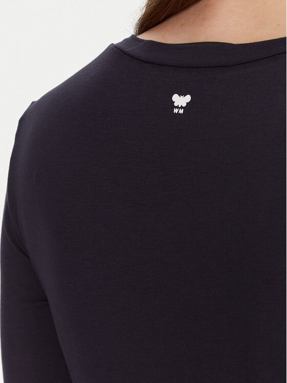 Weekend Max Mara Weekend Max Mara Blusa Multie 2525946012 Blu scuro Slim Fit