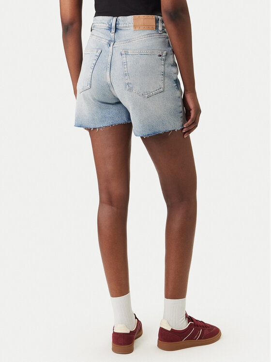Tommy Jeans Tommy Jeans Jeans kratke hlače DW0DW22694 Svetlo modra Straight Leg