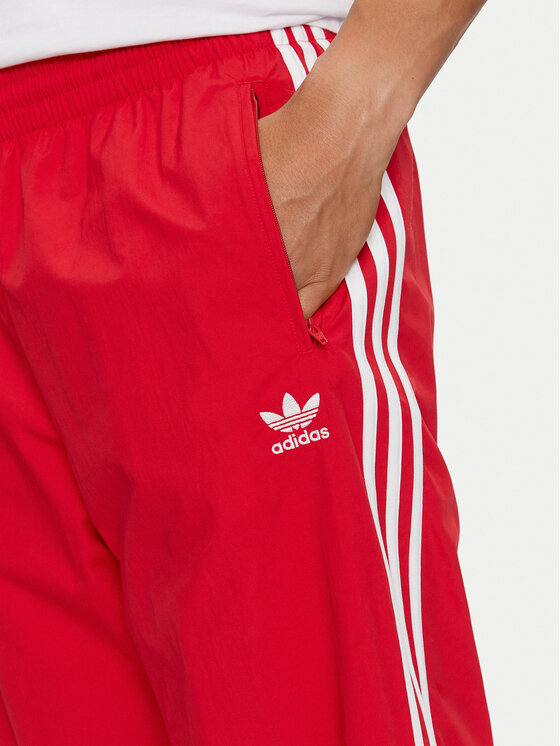 adidas adidas Spodnji del trenirke Adicolor Woven Firebird IT2498 Rdeča Regular Fit
