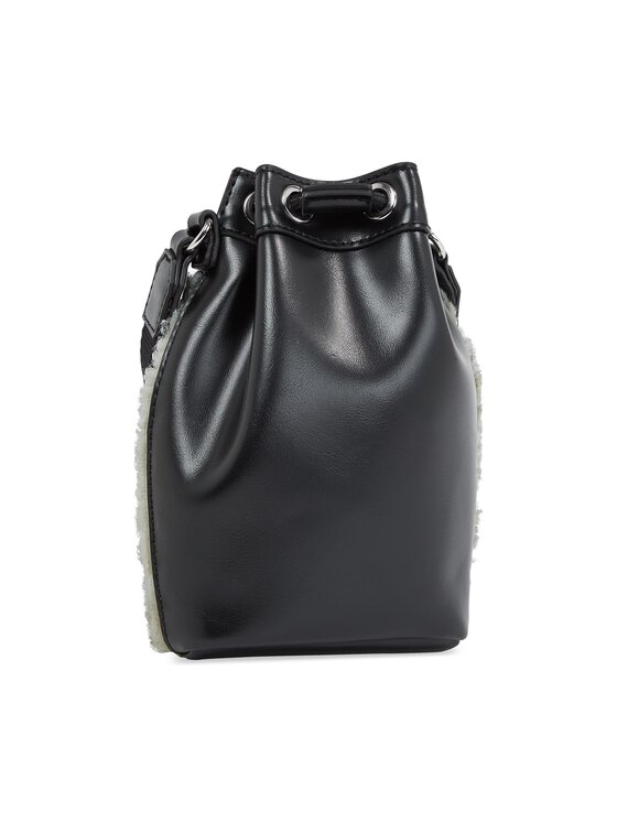 Tommy Jeans Tommy Jeans Τσαντάκι Κινητού Tjw Cosy Up Phone Pouch Sherpa AW0AW15439 Μαύρο