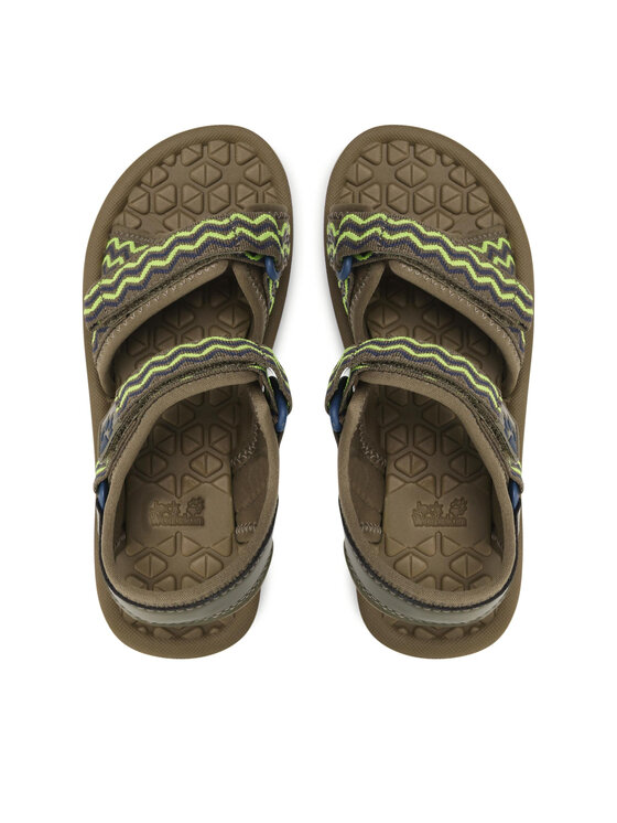 Jack Wolfskin Jack Wolfskin Sandali Zulu Vc K 4052971 Zelena