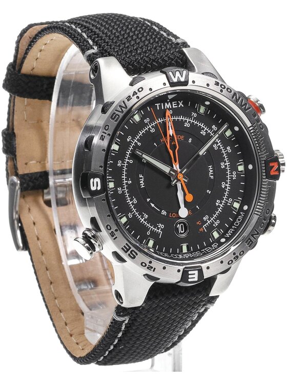 Timex Timex Zegarek TW2V22340 Czarny