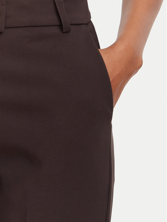 Rinascimento Rinascimento Hlače CFC0131088003 Smeđa Regular Fit