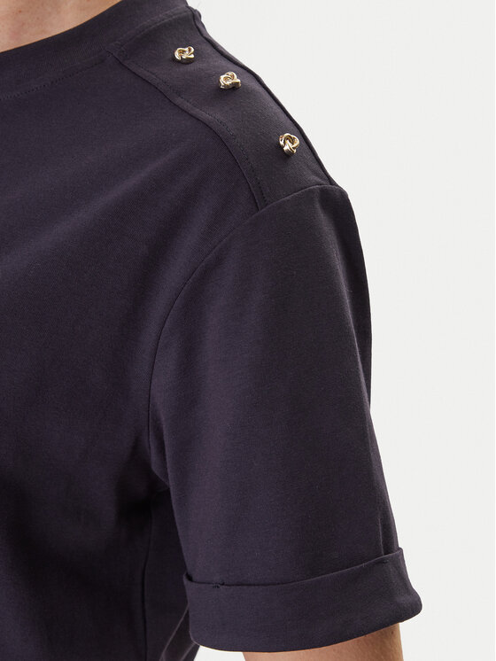 Guess Guess Marškinėliai GUESS x NORTH SAILS W6GI03 K2657 Tamsiai mėlyna Relaxed Fit