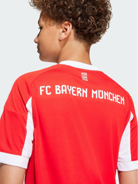 adidas adidas Koszulka techniczna FC Bayern 25/26 Home Jersey Czerwony Regular Fit
