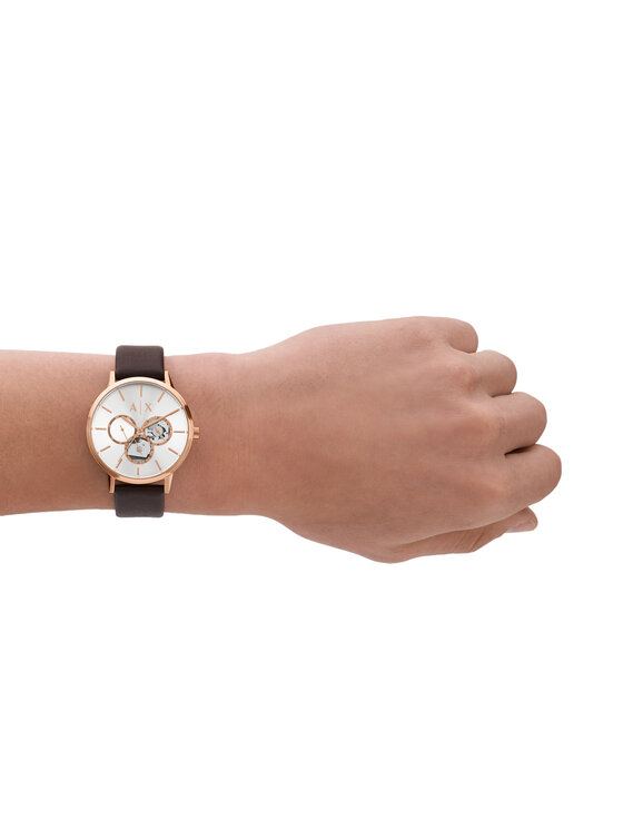 Armani Exchange Armani Exchange Zegarek Cayde AX2756 Brązowy